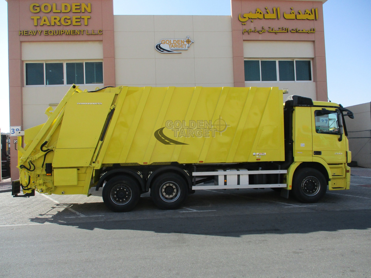 Mercedes Actros 2532 6×2 Garbage Truck - 垃圾车:图5 Mercedes Actros 2532 6×2 Garbage Truck - 垃圾车:图5