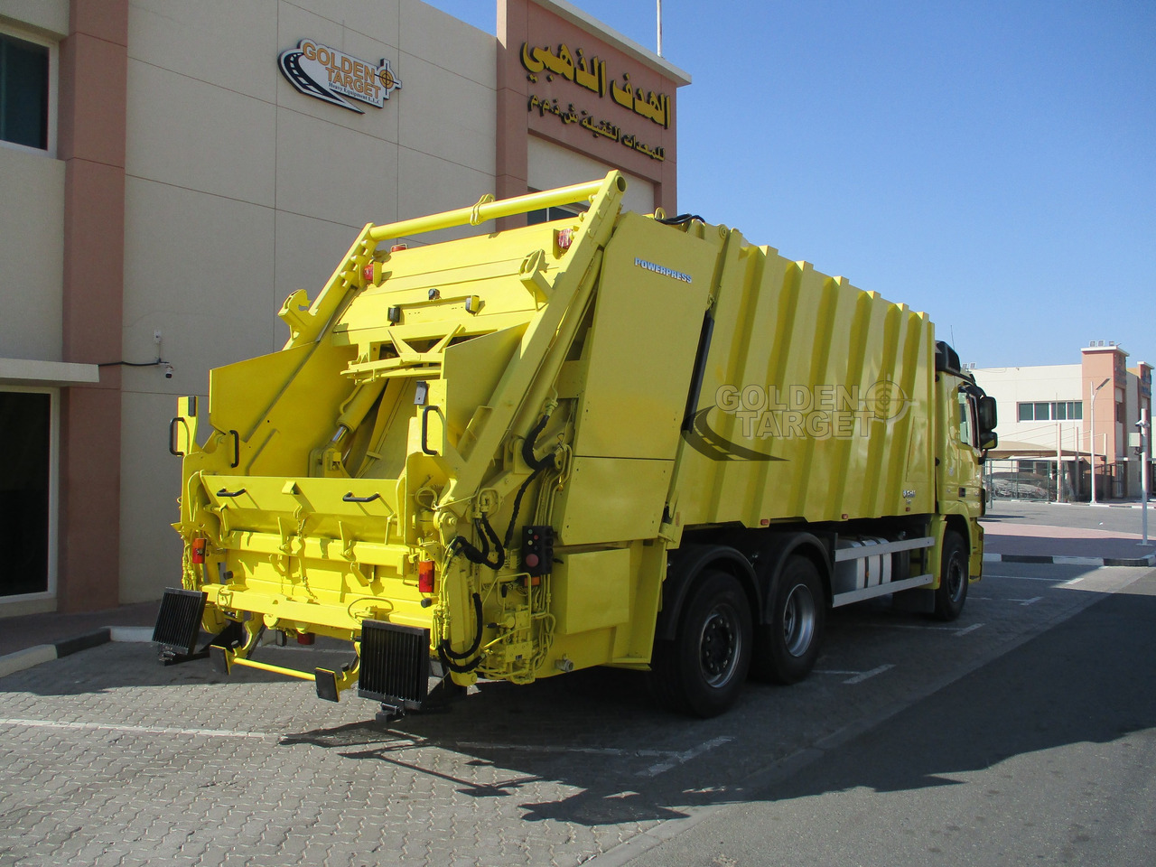Mercedes Actros 2532 6×2 Garbage Truck - 垃圾车:图3 Mercedes Actros 2532 6×2 Garbage Truck - 垃圾车:图3