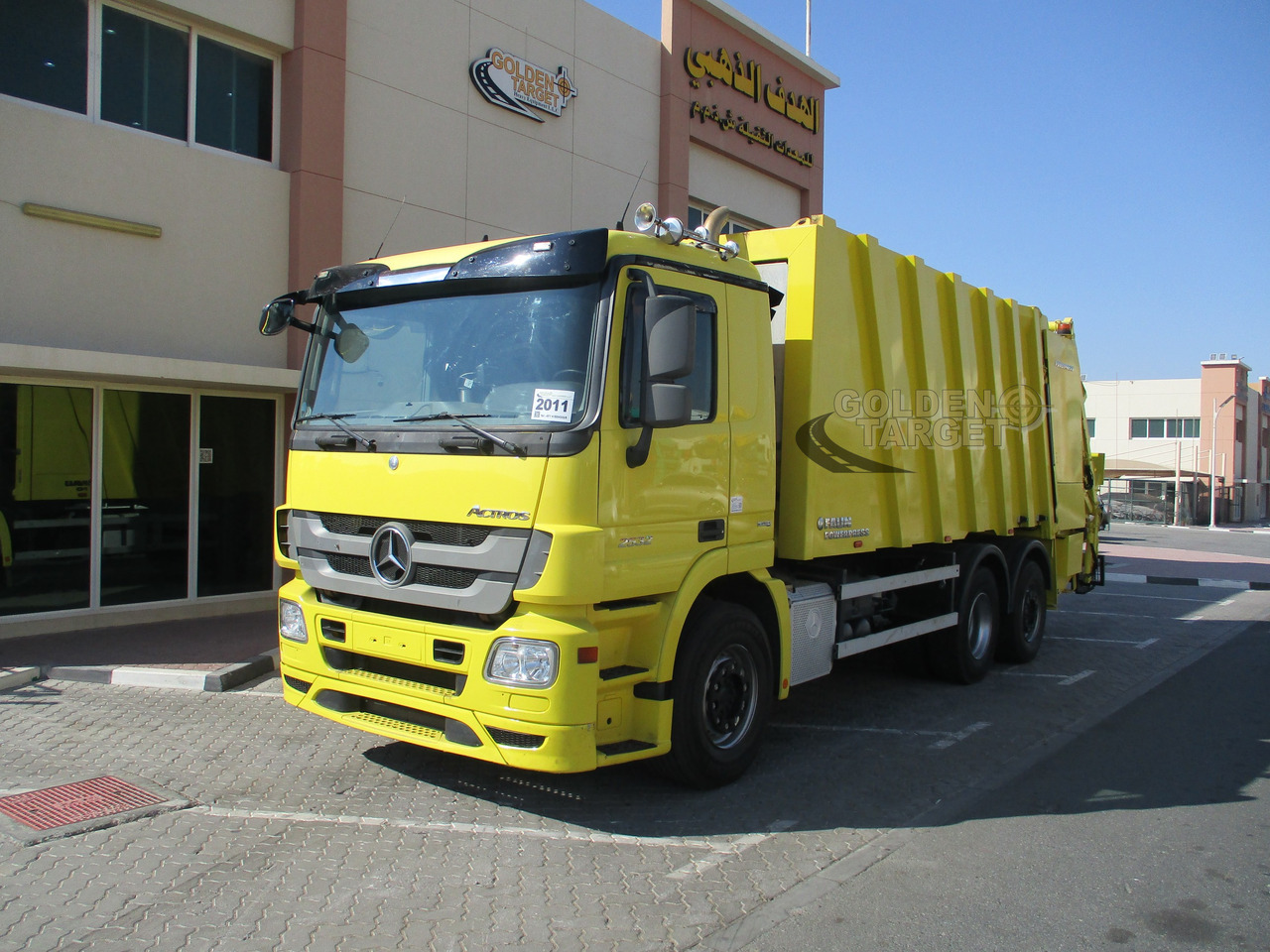 Mercedes Actros 2532 6×2 Garbage Truck - 垃圾车:图2 Mercedes Actros 2532 6×2 Garbage Truck - 垃圾车:图2