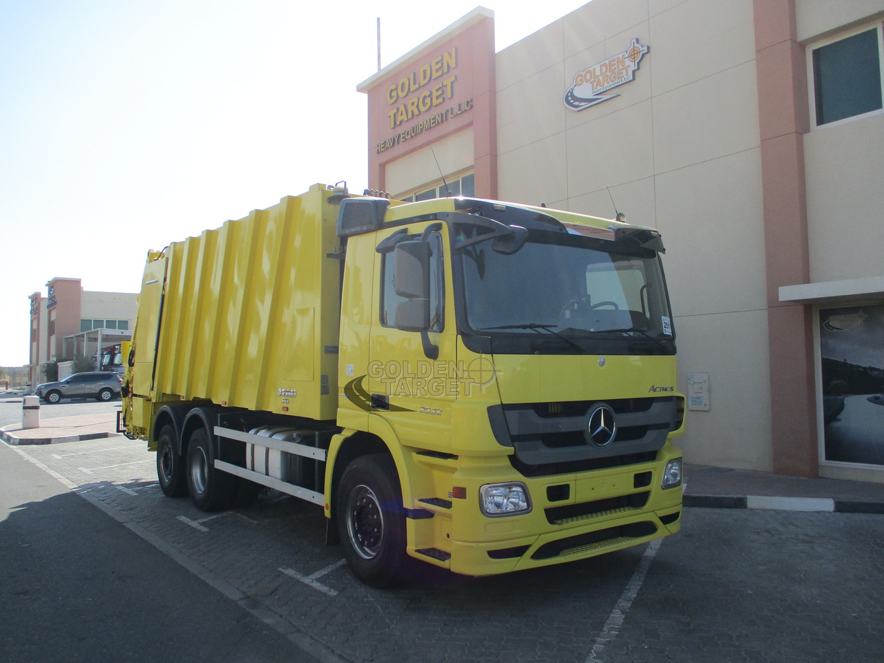 Mercedes Actros 2532 6×2 Garbage Truck - 垃圾车:图1 Mercedes Actros 2532 6×2 Garbage Truck - 垃圾车:图1