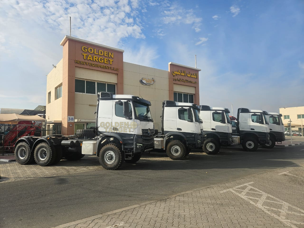 牵引车 Mercedes-Benz Arocs 3342 6x6 Head Truck：图13