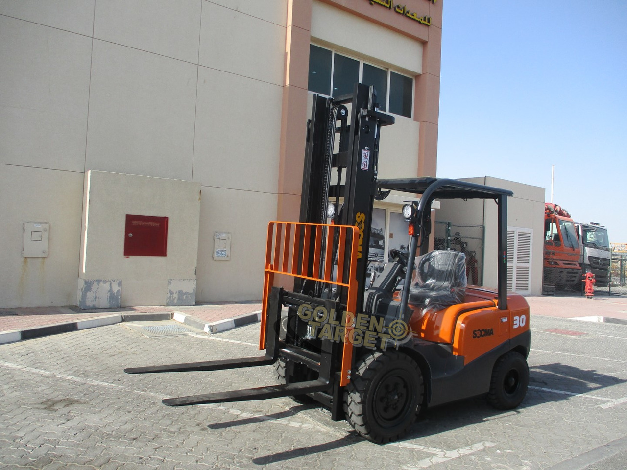 SOCMA HNF-30 Forklift - 柴油叉车:图2 SOCMA HNF-30 Forklift - 柴油叉车:图2