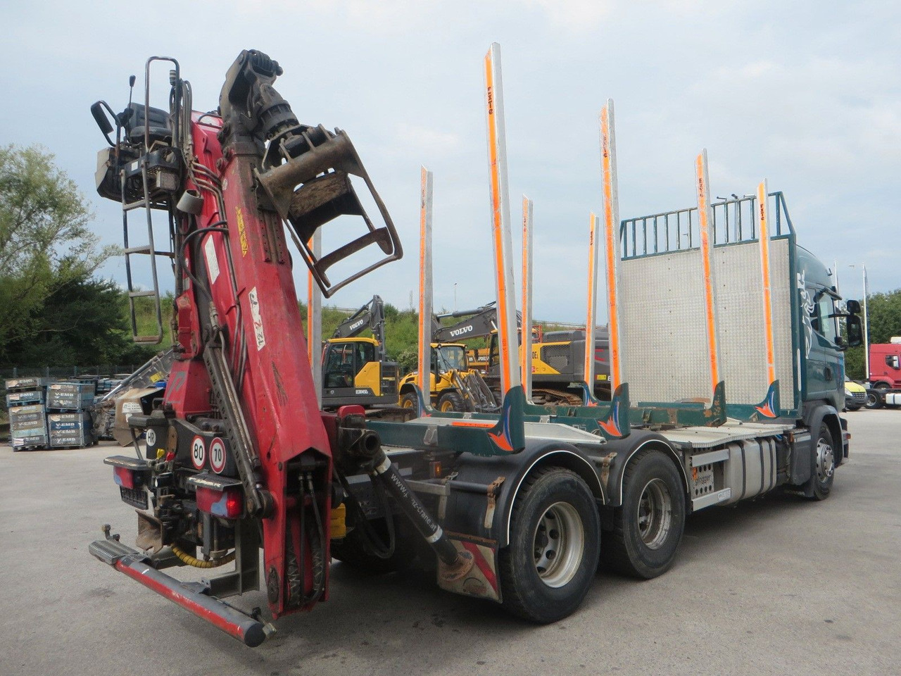 Scania G450 6x4Timber - 木材运输车, 起重车:图3 Scania G450 6x4Timber - 木材运输车, 起重车:图3