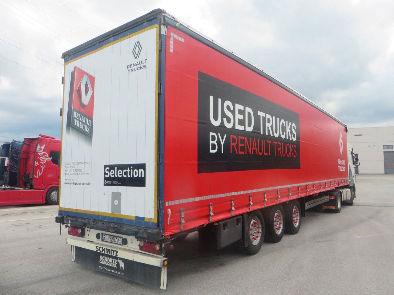 Schmitz Cargobull varios TILT SEMITRAILER -Renault image - 侧帘半拖车:图3 Schmitz Cargobull varios TILT SEMITRAILER -Renault image - 侧帘半拖车:图3