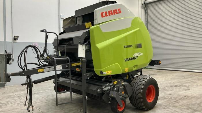 Claas Variant 485 RC - 圆形打包机:图1 Claas Variant 485 RC - 圆形打包机:图1