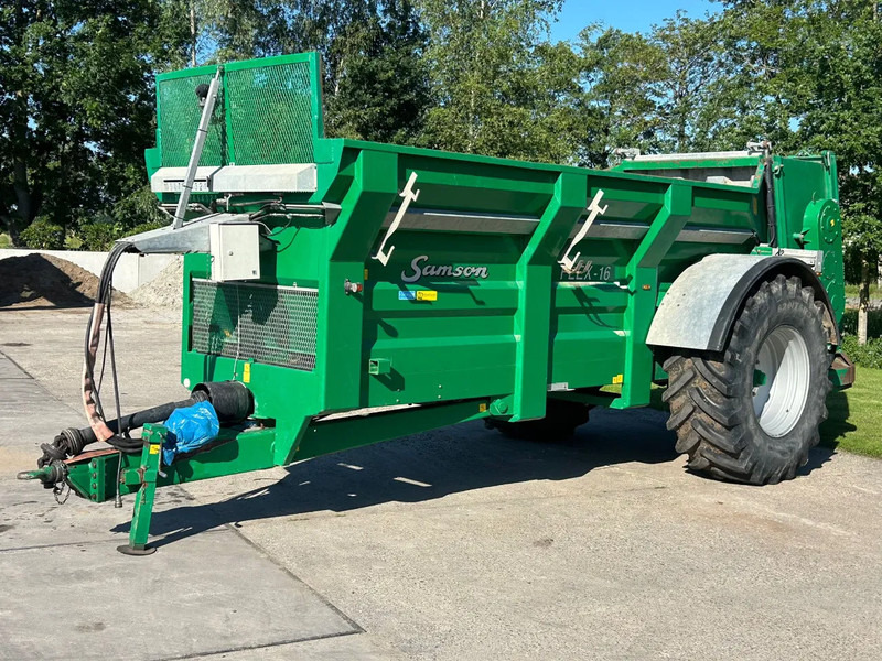 Diversen Samson Flex 16 Mestwagen Breedstrooier Compost Weegerij - 撒肥机:图5 Diversen Samson Flex 16 Mestwagen Breedstrooier Compost Weegerij - 撒肥机:图5