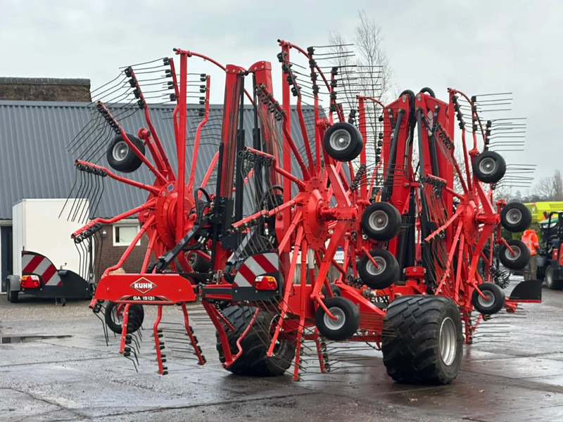 Kuhn GA 15131 Zwadhark 4 rotorhark 15 meter!! - 翻草机/ 搂草机:图5 Kuhn GA 15131 Zwadhark 4 rotorhark 15 meter!! - 翻草机/ 搂草机:图5