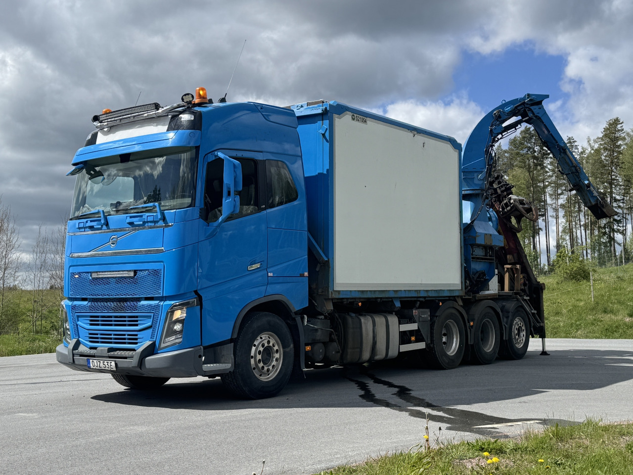 Huggbil Volvo FH16 750 8X4 -2019 | HIAB | ERJO | Full-luft - 翻斗车, 起重车:图1 Huggbil Volvo FH16 750 8X4 -2019 | HIAB | ERJO | Full-luft - 翻斗车, 起重车:图1