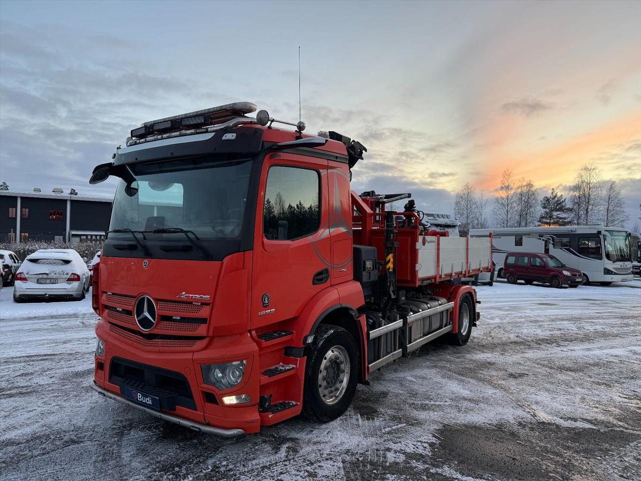 Kranväxlare Mercedes-Benz Actros 4X2 -2020 | HIAB - 吊钩升降车, 起重车:图1 Kranväxlare Mercedes-Benz Actros 4X2 -2020 | HIAB - 吊钩升降车, 起重车:图1