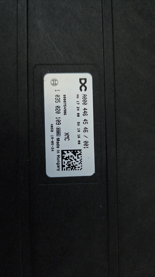 MERCEDES-BENZ PROGRAMMABLE SPECIAL MODUL XMC - 仪表板:图2 MERCEDES-BENZ PROGRAMMABLE SPECIAL MODUL XMC - 仪表板:图2