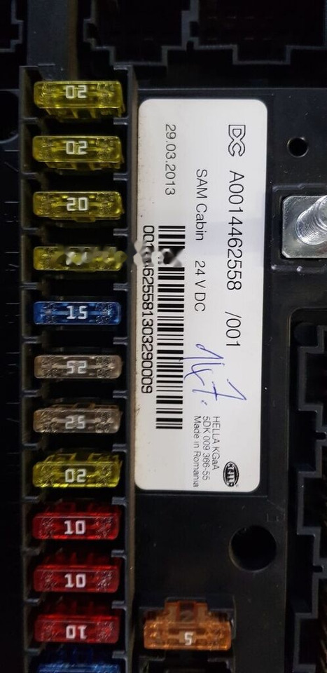 Mercedes-Benz GRUNDMODUL ACTROS MP4 A001 446 25 58   Mercedes-Benz ACTROS MP4 - ECU 适用于 卡车:图5 Mercedes-Benz GRUNDMODUL ACTROS MP4 A001 446 25 58   Mercedes-Benz ACTROS MP4 - ECU 适用于 卡车:图5