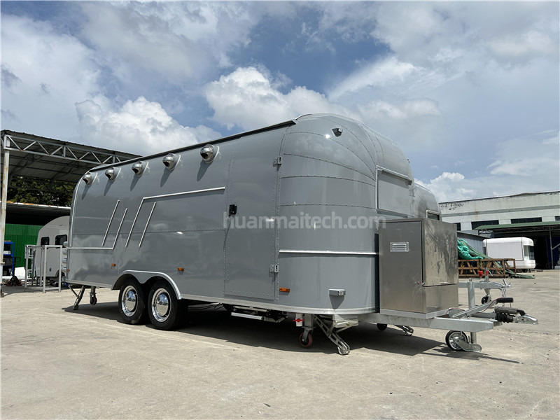 Burger Food Truck Grey Airstream Food Trailer=,Coffee Trailer - 自动售货拖车:图3 Burger Food Truck Grey Airstream Food Trailer=,Coffee Trailer - 自动售货拖车:图3