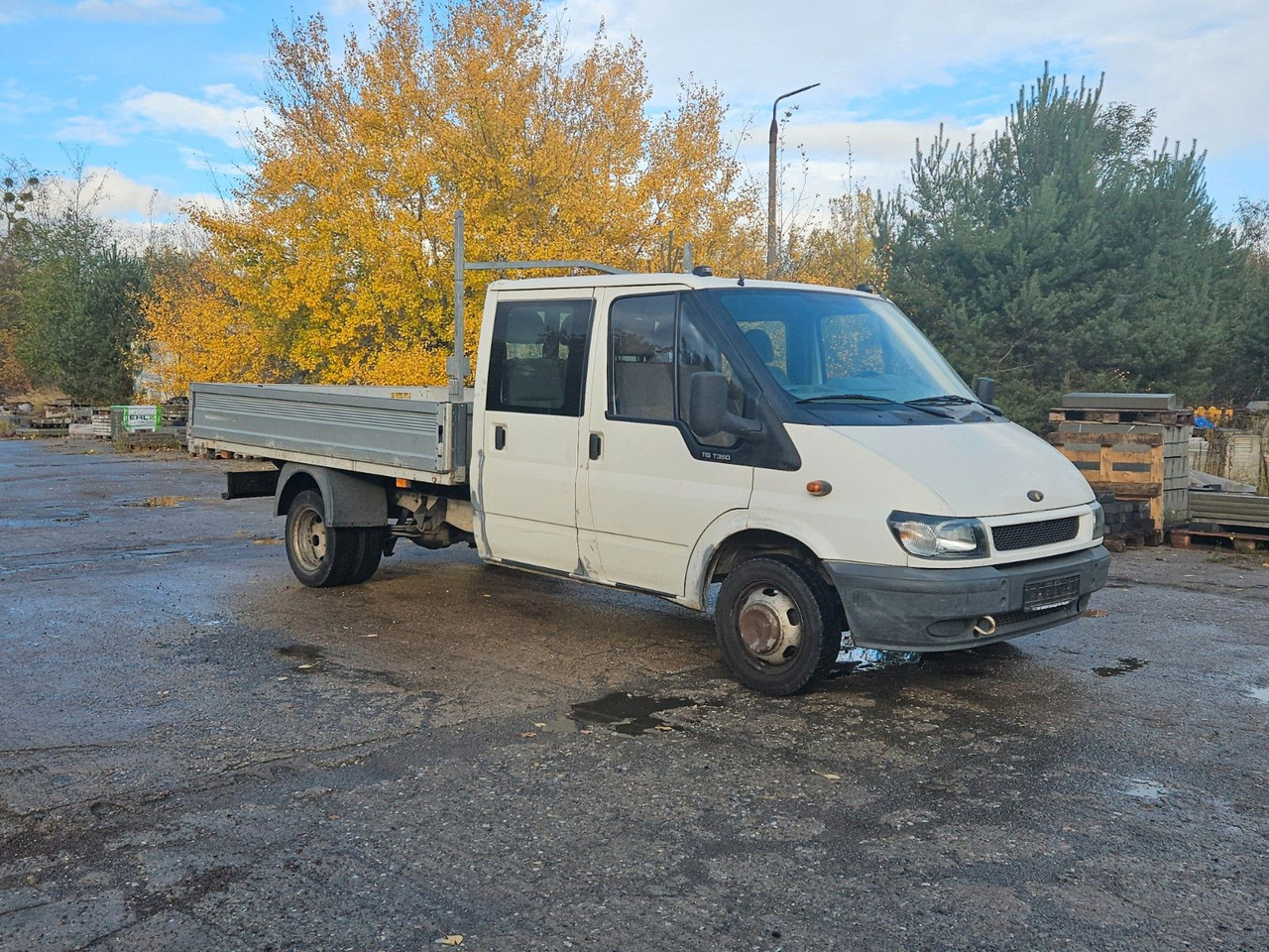 Ford Transit DOKA Pritsche Zwillingsbereifung - 平板货车, 康比货车:图1 Ford Transit DOKA Pritsche Zwillingsbereifung - 平板货车, 康比货车:图1