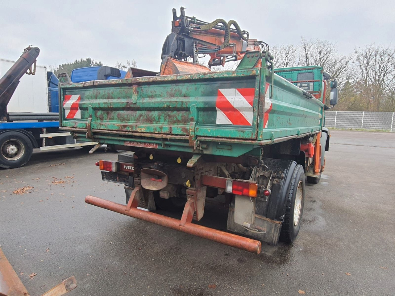 Iveco ML140E18 Dreiseitenkipper 4x4 mit Kran+Greifere - 翻斗车:图4 Iveco ML140E18 Dreiseitenkipper 4x4 mit Kran+Greifere - 翻斗车:图4