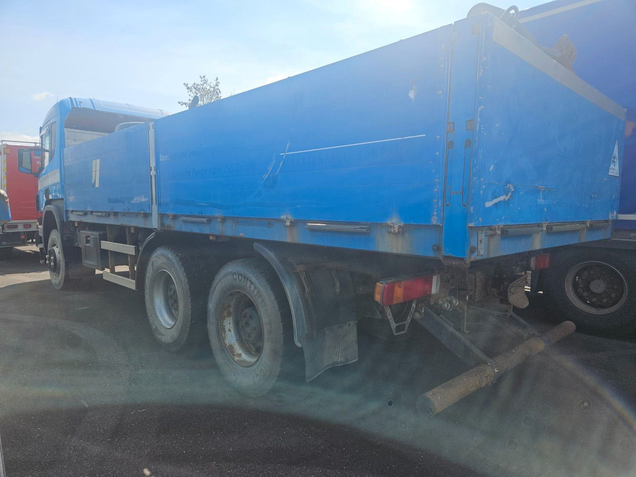 Scania P340 6x6 Pritsche Schaltgetriebe ALLRAD - 栏板式/ 平板卡车:图4 Scania P340 6x6 Pritsche Schaltgetriebe ALLRAD - 栏板式/ 平板卡车:图4