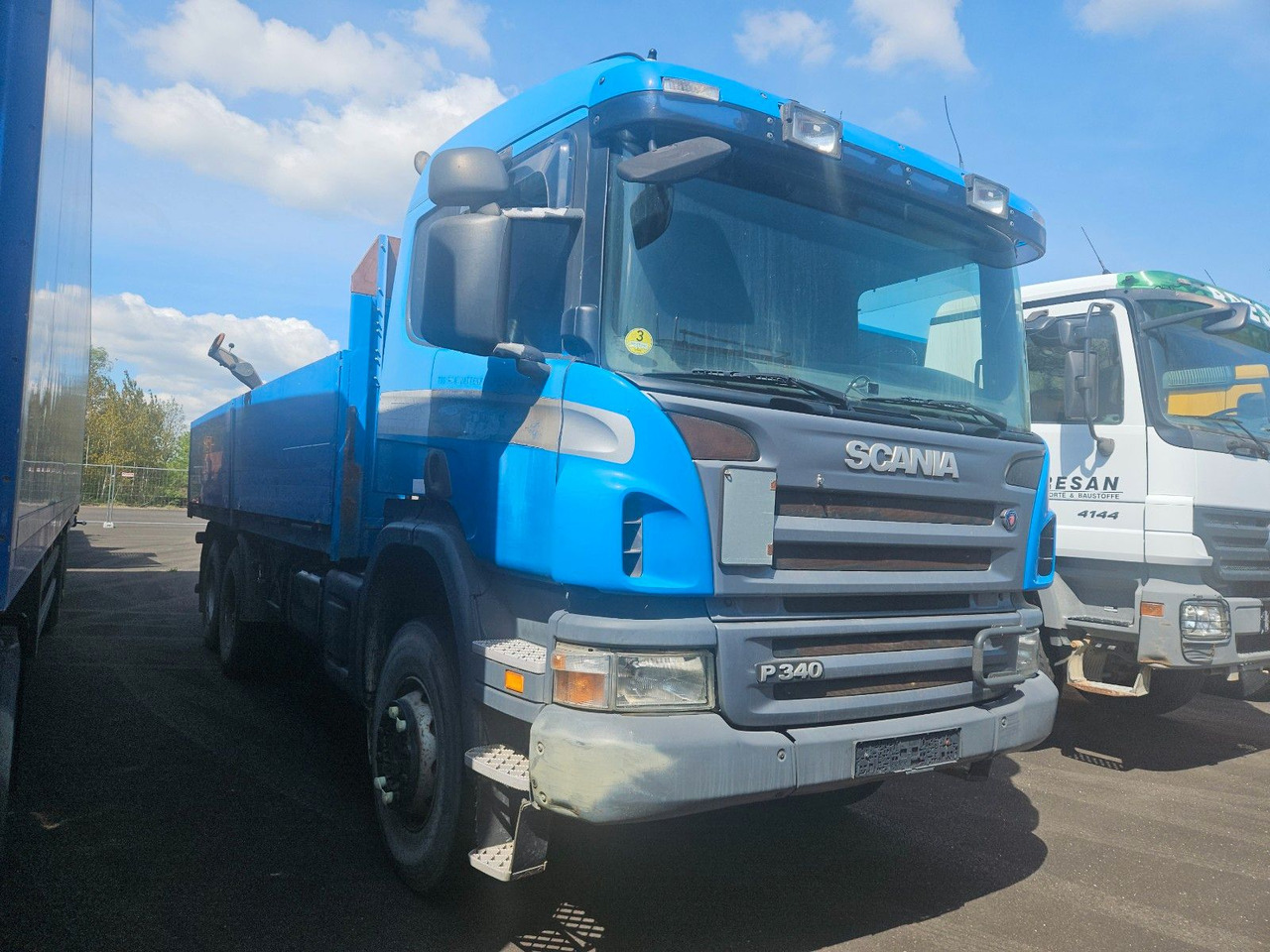 Scania P340 6x6 Pritsche Schaltgetriebe Blatt/Blatt - 栏板式/ 平板卡车:图2 Scania P340 6x6 Pritsche Schaltgetriebe Blatt/Blatt - 栏板式/ 平板卡车:图2