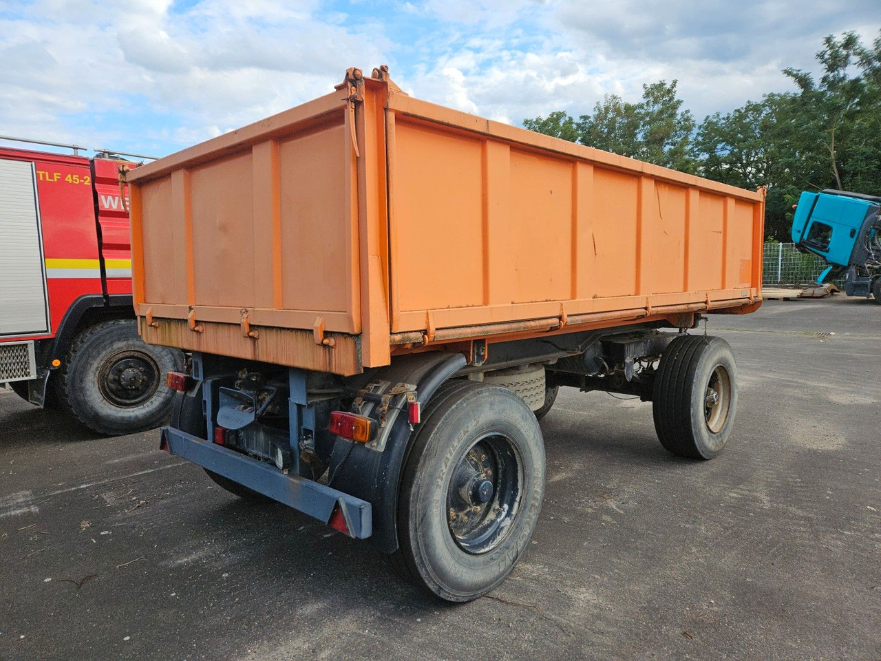 Tebbe ZK 180 Kippanhänger - 翻斗拖车:图3 Tebbe ZK 180 Kippanhänger - 翻斗拖车:图3