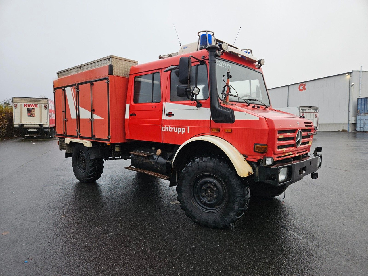 Unimog U4000 4x4 DOKA Tanklöschfahrzeug Feuerwehr - 罐车:图5 Unimog U4000 4x4 DOKA Tanklöschfahrzeug Feuerwehr - 罐车:图5