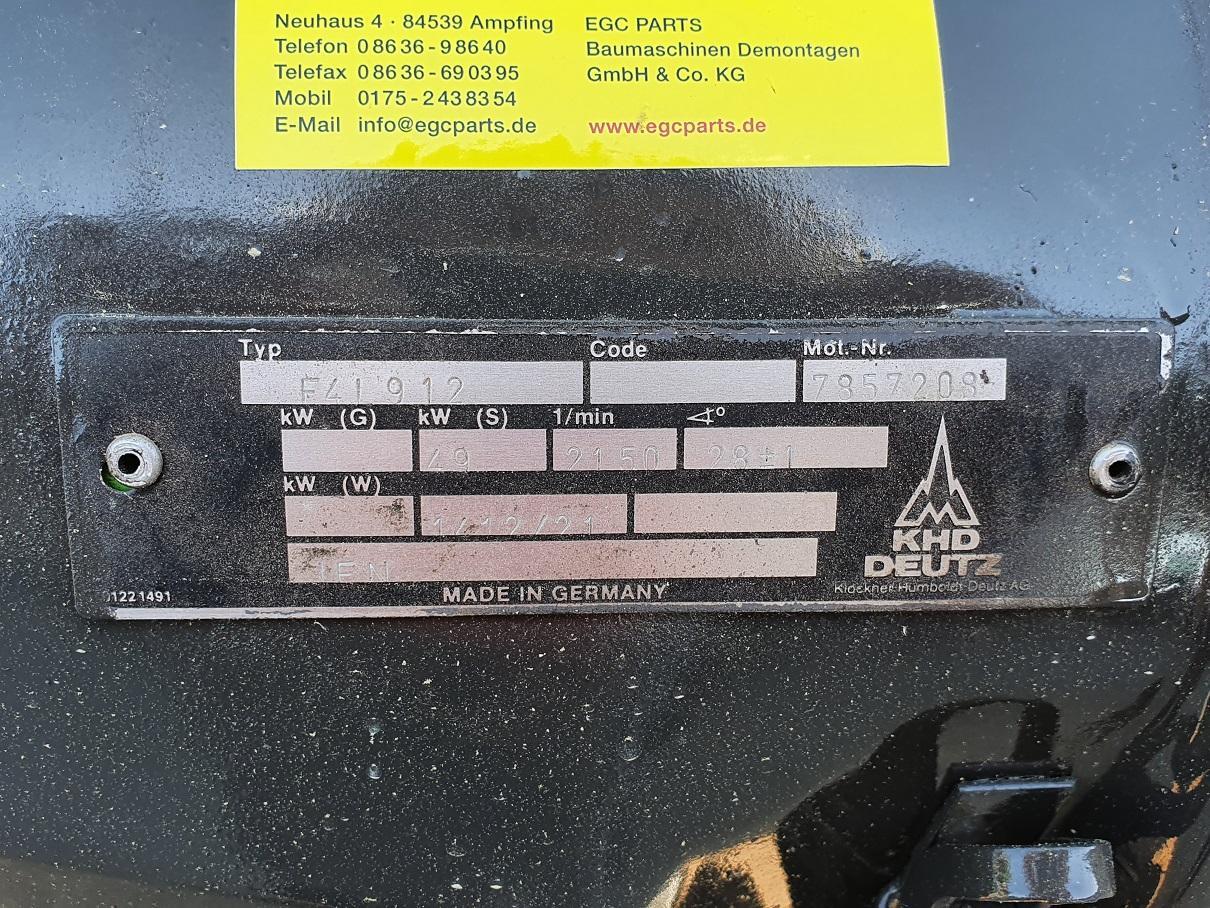 Deutz F4L912 aus Eder 805 - 发动机 适用于 建筑机械:图3 Deutz F4L912 aus Eder 805 - 发动机 适用于 建筑机械:图3