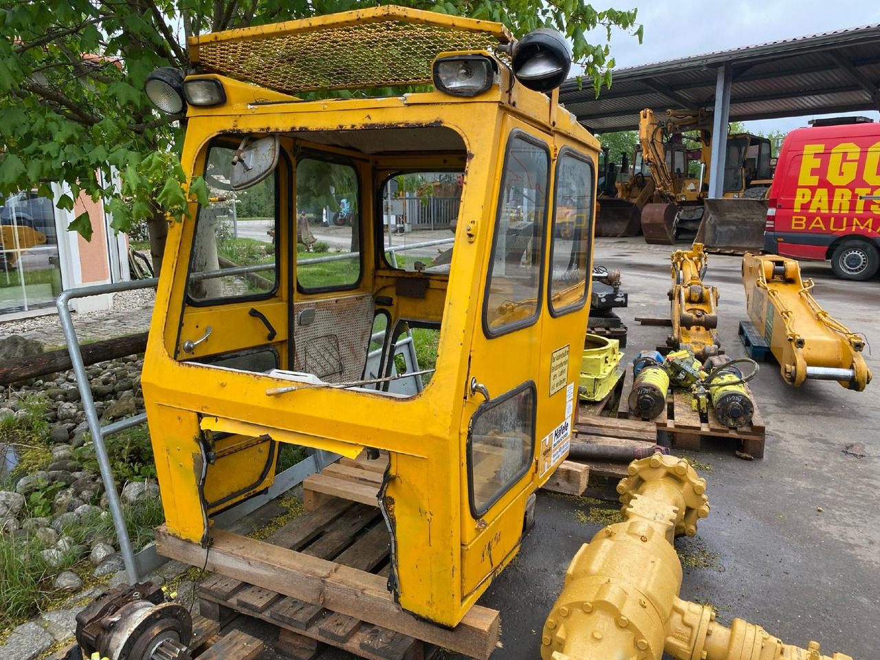 Hanomag 33 C - 驾驶室 适用于 建筑机械:图1 Hanomag 33 C - 驾驶室 适用于 建筑机械:图1