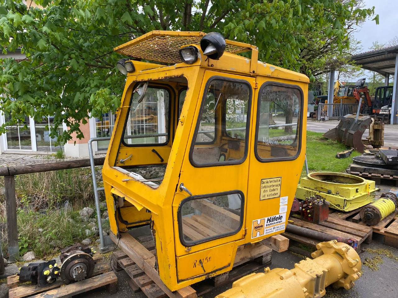 Hanomag 33 C - 驾驶室 适用于 建筑机械:图3 Hanomag 33 C - 驾驶室 适用于 建筑机械:图3