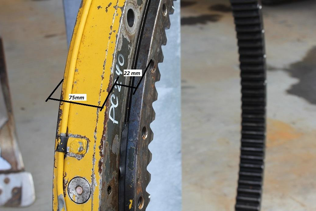 Komatsu PC 240 NLC -6K - 回转支承 适用于 建筑机械:图4 Komatsu PC 240 NLC -6K - 回转支承 适用于 建筑机械:图4