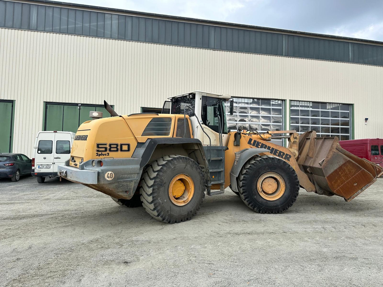 Liebherr L 580 2 plus 2 - 轮式装载机:图2 Liebherr L 580 2 plus 2 - 轮式装载机:图2