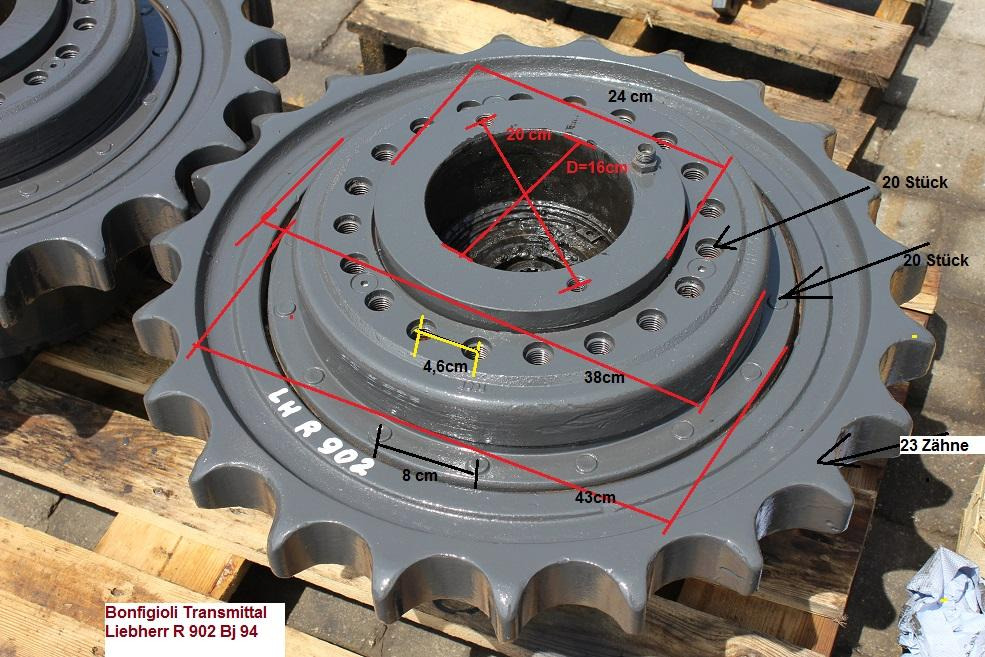 Liebherr R 902 Lit - 主减速器 适用于 建筑机械:图5 Liebherr R 902 Lit - 主减速器 适用于 建筑机械:图5