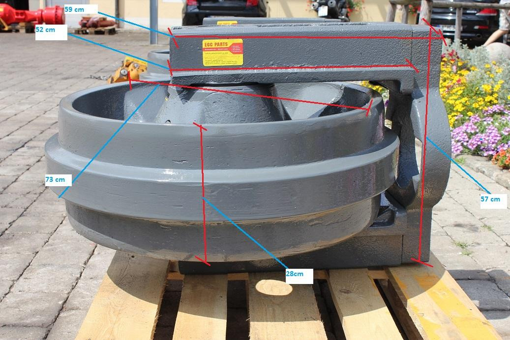 底盘零件 适用于 建筑机械 Liebherr R 974：图7