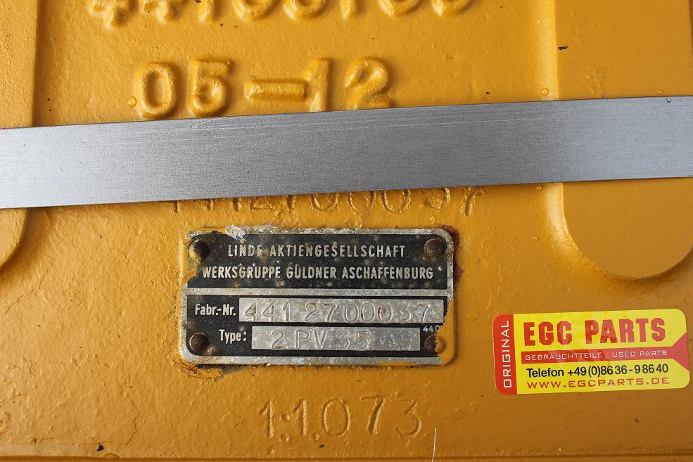Linde 2PV35 - 液压泵 适用于 建筑机械:图2 Linde 2PV35 - 液压泵 适用于 建筑机械:图2