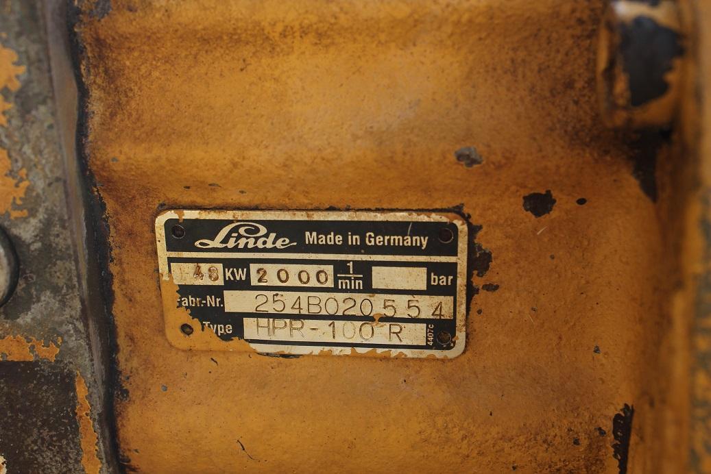 液压泵 适用于 建筑机械 Linde HPR 100 aus CAT 206 BFT：图8