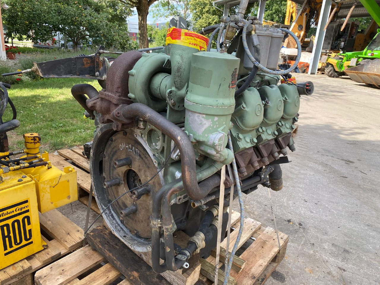 发动机 适用于 建筑机械 Mercedes Benz OM 421 aus PB 240：图6