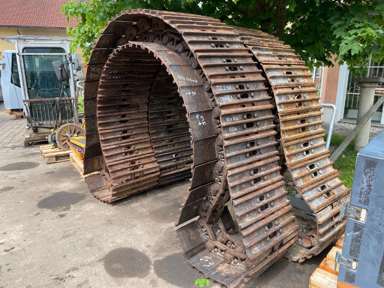 Terex TC 240 - 轨道 适用于 建筑机械:图1 Terex TC 240 - 轨道 适用于 建筑机械:图1