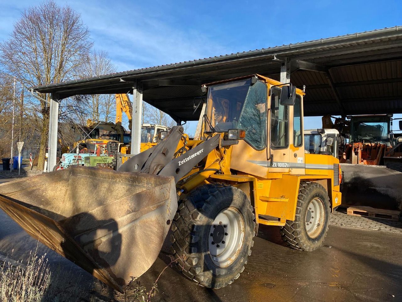 Zettelmeyer ZL 1002 - 轮式装载机:图4 Zettelmeyer ZL 1002 - 轮式装载机:图4