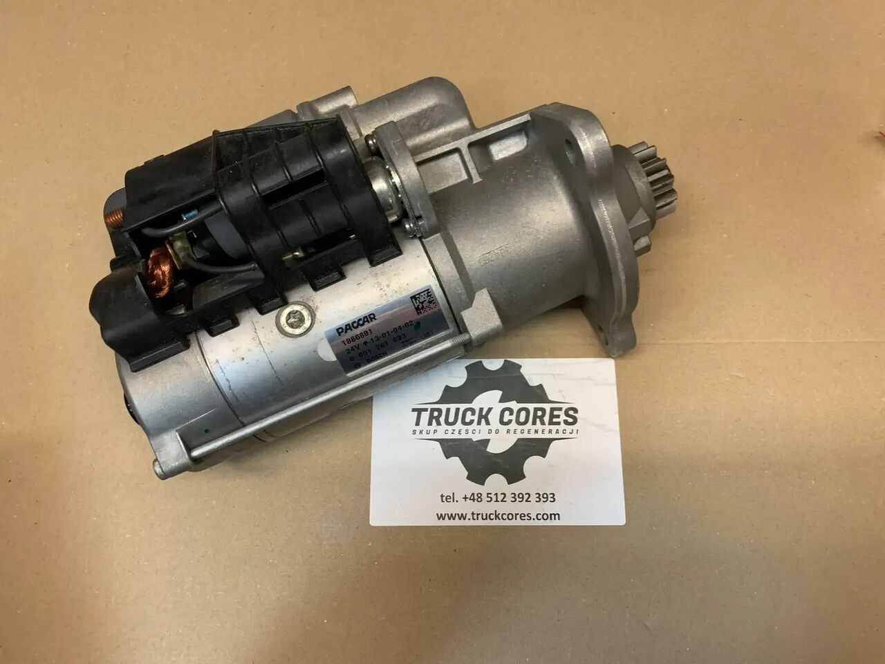 Nowy 24v 6kW DAF TEMSA SOLARIS 2134699 PACCAR BOSCH 0001261023 - 启动器 适用于 卡车:图1 Nowy 24v 6kW DAF TEMSA SOLARIS 2134699 PACCAR BOSCH 0001261023 - 启动器 适用于 卡车:图1