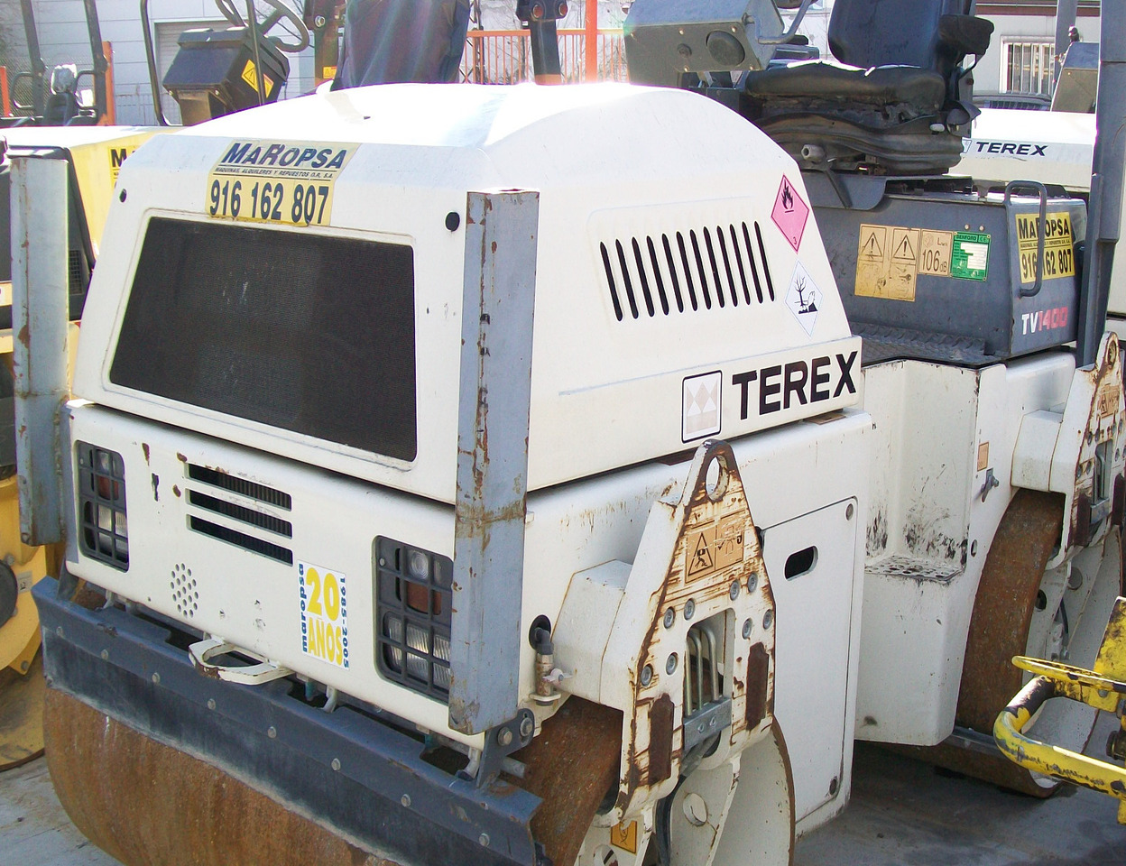 Doble Vibrante Terex TV 1400 - 压路机:图1 Doble Vibrante Terex TV 1400 - 压路机:图1