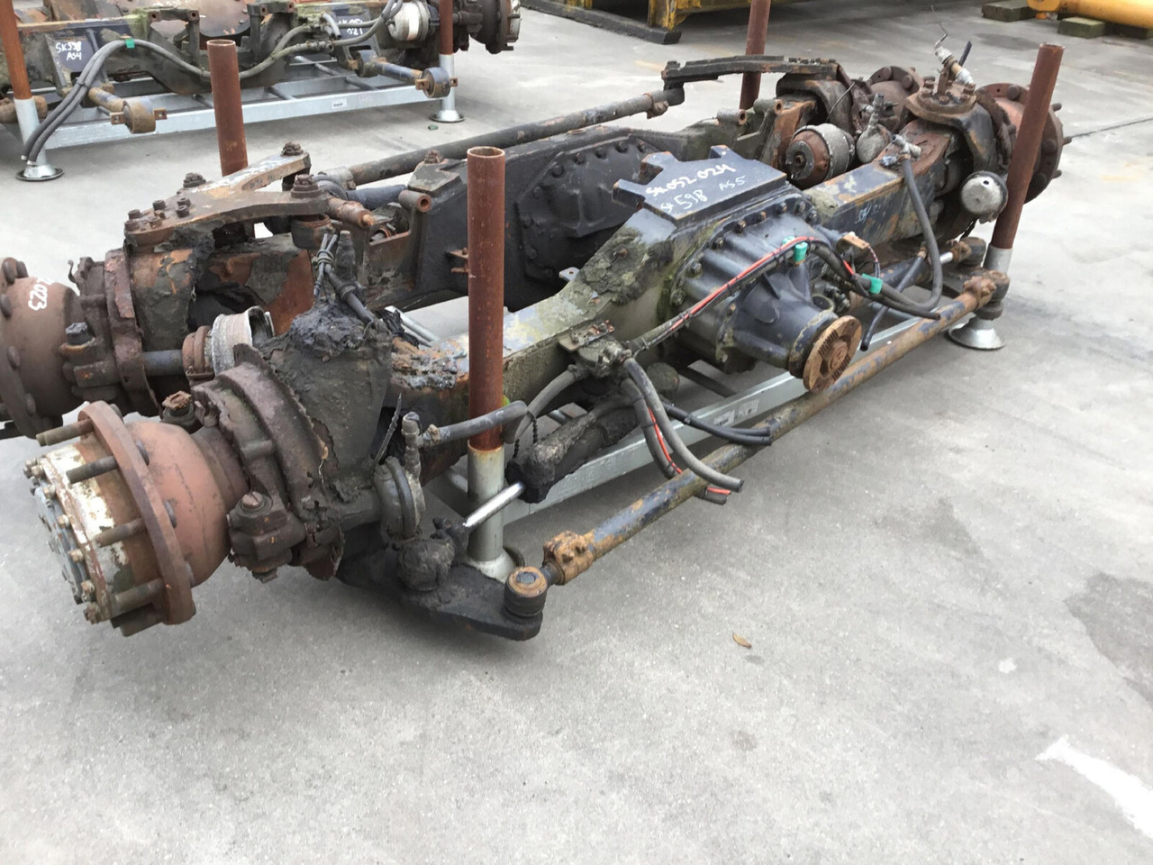 DAF SK 598 axle 5 - 轴及其零件 适用于 移动式起重机:图2 DAF SK 598 axle 5 - 轴及其零件 适用于 移动式起重机:图2