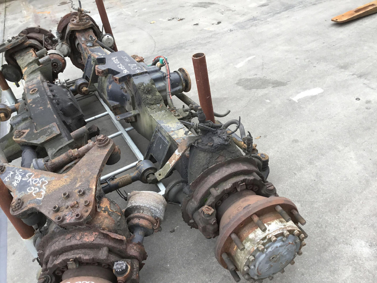 DAF SK 598 axle 5 - 轴及其零件 适用于 移动式起重机:图3 DAF SK 598 axle 5 - 轴及其零件 适用于 移动式起重机:图3