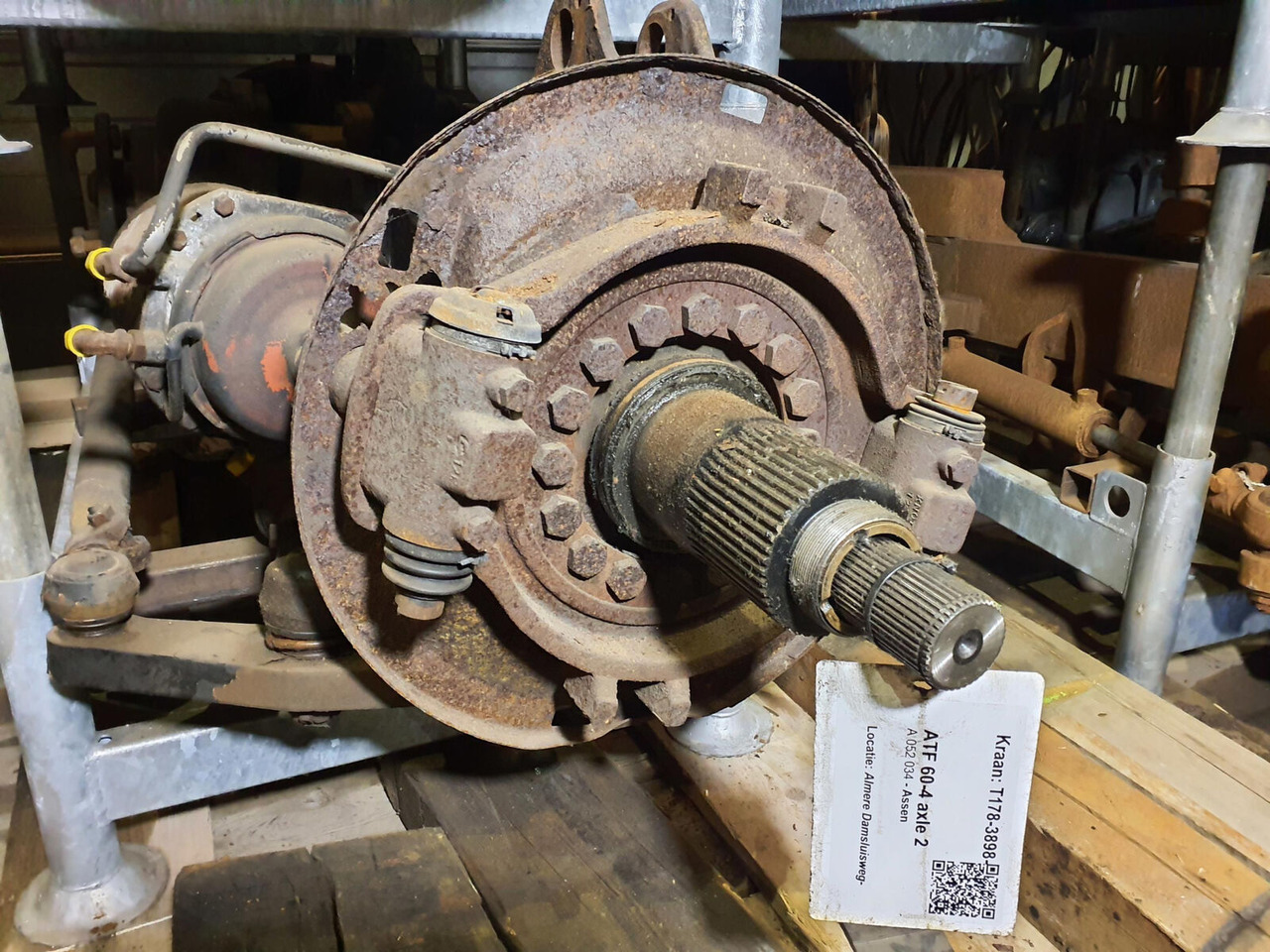 FAUN ATF 60-4 axle 2 - 轴及其零件 适用于 移动式起重机:图5 FAUN ATF 60-4 axle 2 - 轴及其零件 适用于 移动式起重机:图5