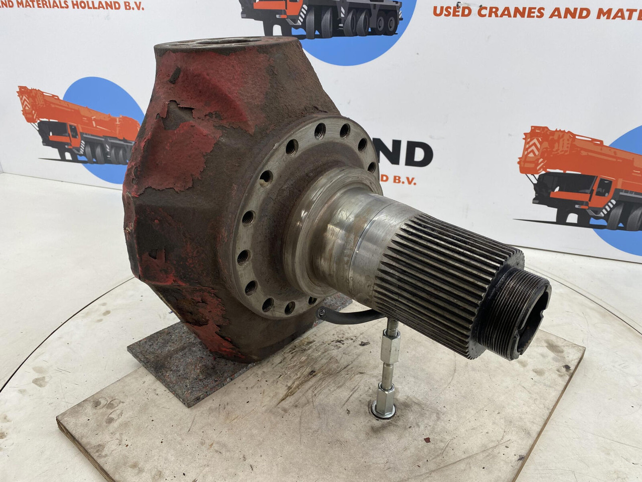 Gottwald AMK Steering knuckle 16 holes - 转向节 适用于 移动式起重机:图3 Gottwald AMK Steering knuckle 16 holes - 转向节 适用于 移动式起重机:图3