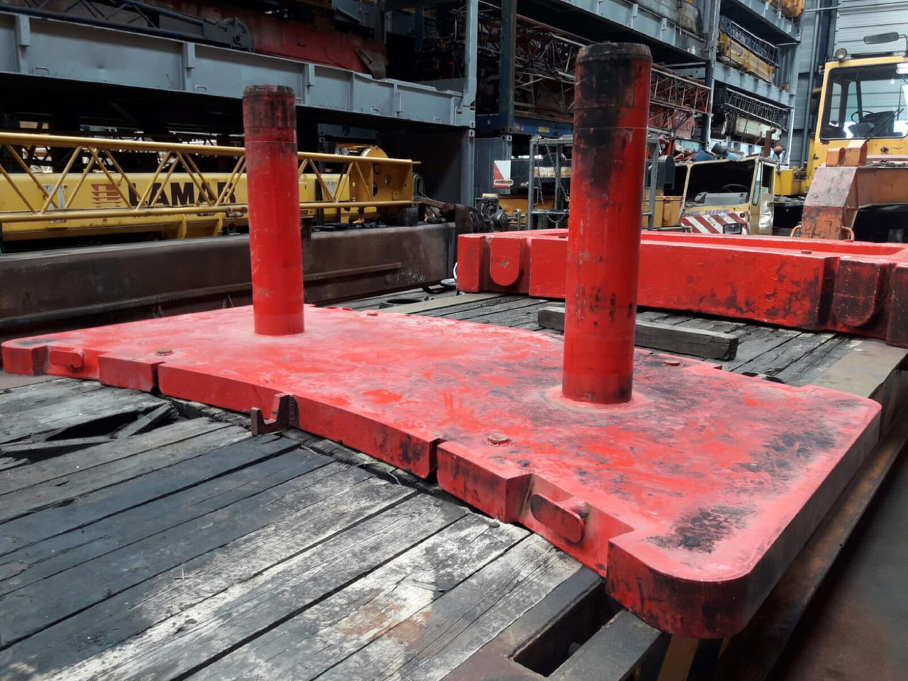 Grove GMK 5100 counterweight 3,0 ton - 对重装置 适用于 移动式起重机:图2 Grove GMK 5100 counterweight 3,0 ton - 对重装置 适用于 移动式起重机:图2