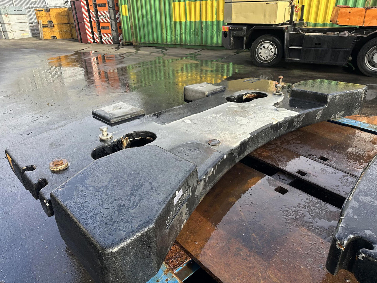 Liebherr LTM 1100-5.2 Counterweight 5 ton - 对重装置 适用于 移动式起重机:图1 Liebherr LTM 1100-5.2 Counterweight 5 ton - 对重装置 适用于 移动式起重机:图1