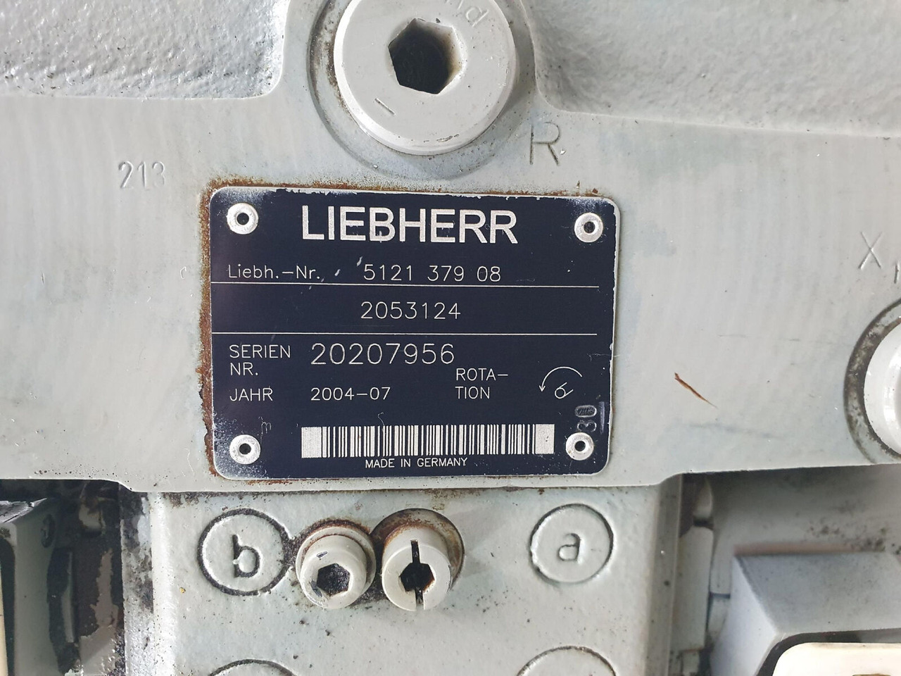 Liebherr LTM 1250-6.1 VARIABLE PUMP A4VG 90cm³/U - 液压泵 适用于 移动式起重机:图5 Liebherr LTM 1250-6.1 VARIABLE PUMP A4VG 90cm³/U - 液压泵 适用于 移动式起重机:图5