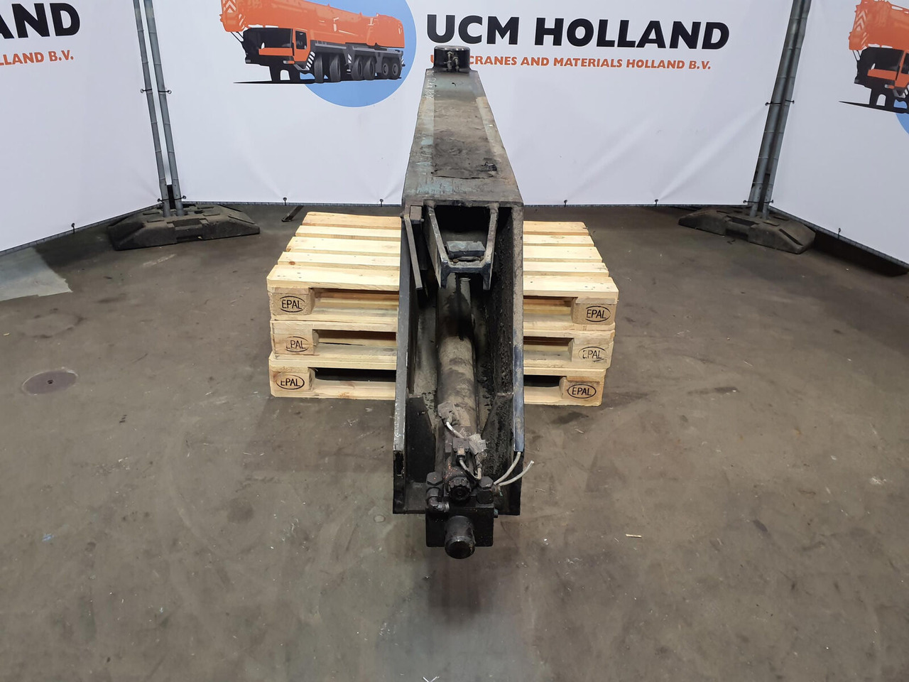 悬挂系统 适用于 起重机 Terex AC 100 outrigger beam complete front：图6