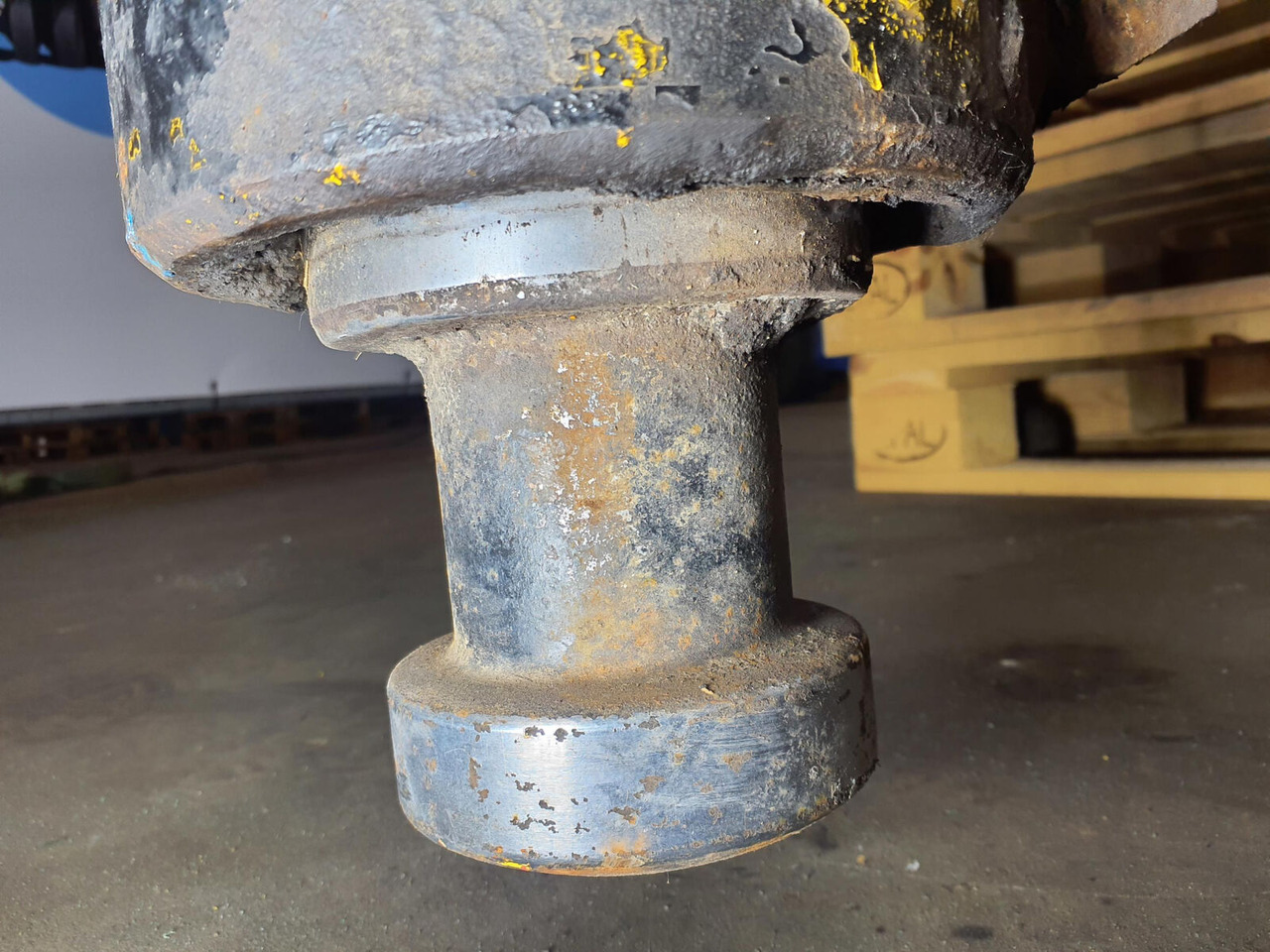 悬挂系统 适用于 起重机 Terex AC 100 outrigger beam complete front：图8