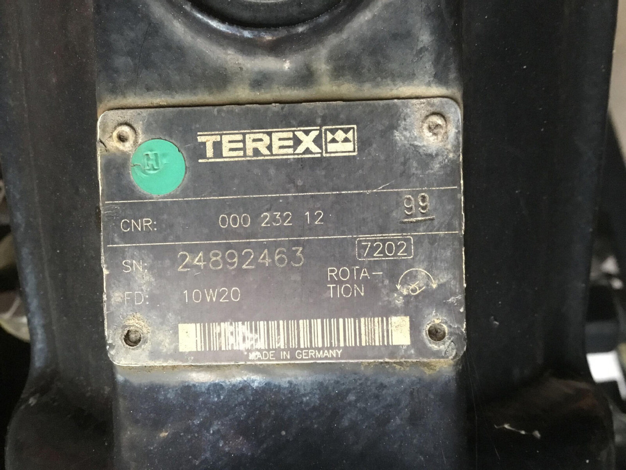 Terex AC 700 Slew gear - 回转马达 适用于 移动式起重机:图4 Terex AC 700 Slew gear - 回转马达 适用于 移动式起重机:图4