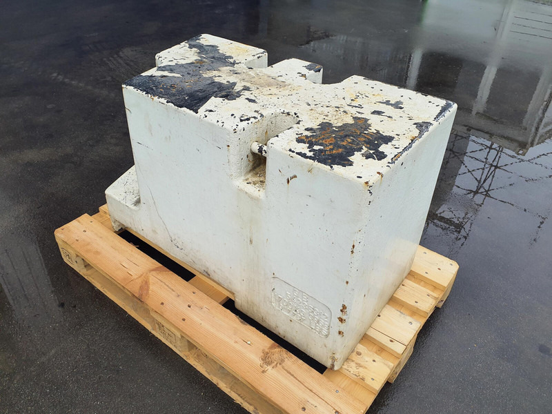 对重装置 适用于 建筑机械 Terex Terex Demag challenger 4200 counterweight 1.7T:图1