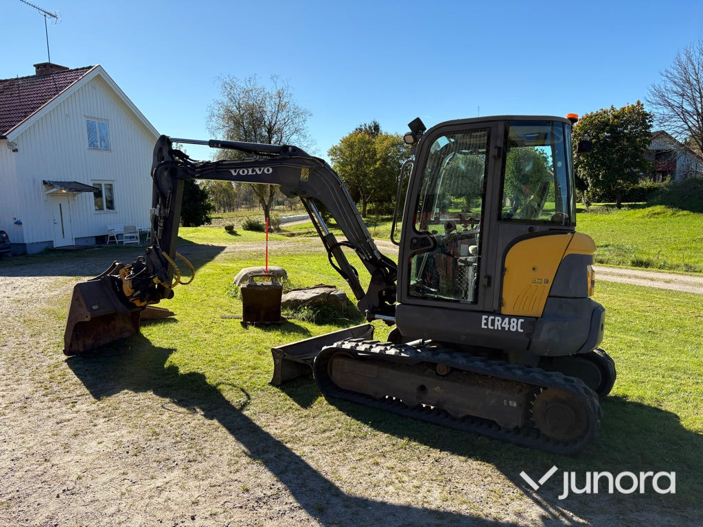 Bandgrävare grävmaskin Volvo ECR48C - 小型挖掘机:图2 Bandgrävare grävmaskin Volvo ECR48C - 小型挖掘机:图2
