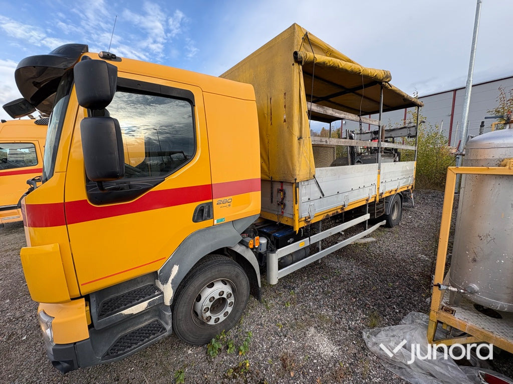 Lastbil - Volvo FL-280 4*2 - 侧帘卡车:图4 Lastbil - Volvo FL-280 4*2 - 侧帘卡车:图4