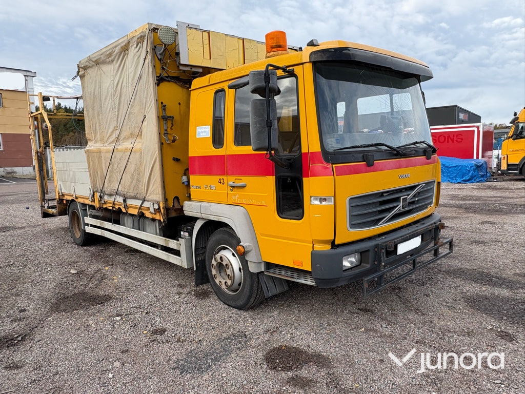 Lastbil - Volvo FL611 4X2 - 栏板式/ 平板卡车:图3 Lastbil - Volvo FL611 4X2 - 栏板式/ 平板卡车:图3